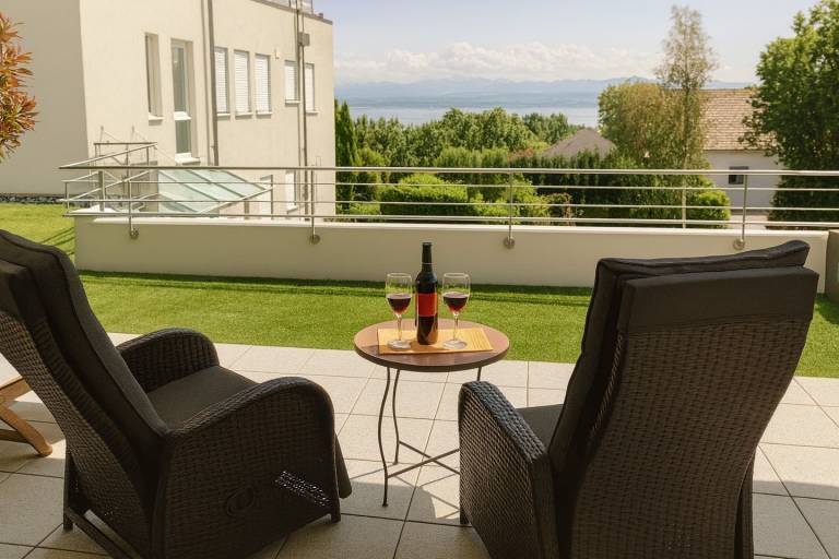 Ferienwohnung in Immenstaad am Bodensee für max. 2 Gäste