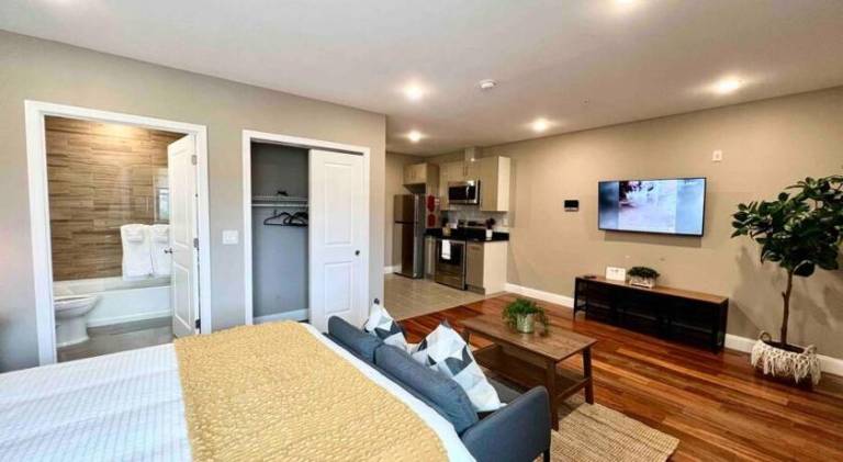 402 Stylish luxe Apt at center city self check-in — photo 2