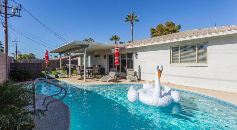 Vacation home with pool in Scottsdale, AZ