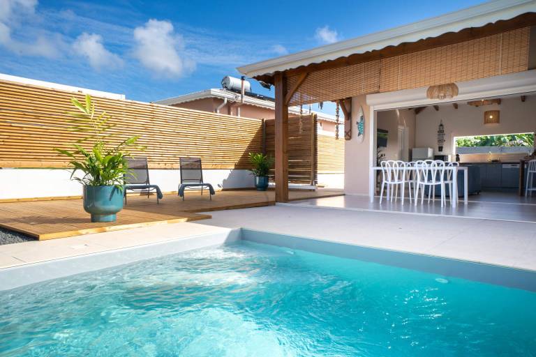 Ferienhaus in Saint-François, Großbritannien Überseegebiete f&uuml;r max. 4 Personen