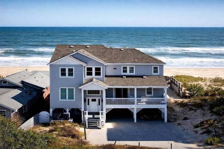 SN8023- Oceanfront, South Nags Head, Saturday Check In, Private Pool! in Nags Head, NC