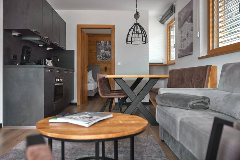 Child-friendly wonderful apartment with patio | Mountain view | Close to the ski | Dogs allowed — photo 4