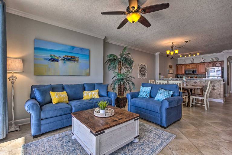 Beachfront PCB Condo w Ocean Views & Pool Access