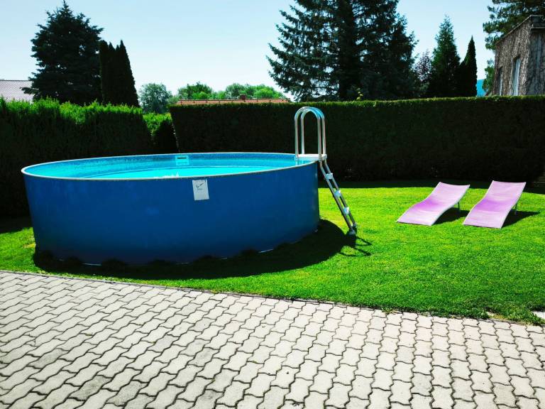 House with yard, terrace & private pool | Nature view — photo 4