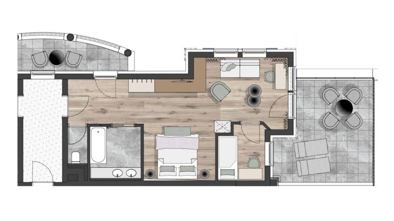 Suite mit Hund in Altenmarkt im Pongau, Eben im Pongau f&uuml;r max.  Personen