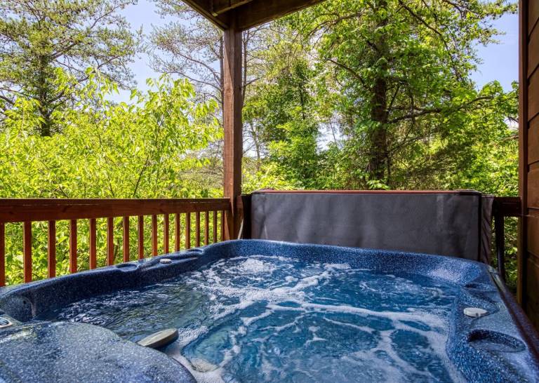 Cabin with private pool in Pigeon Forge, TN