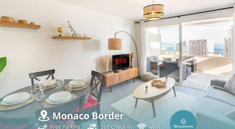 Pleasant apartment | Next to the beach | Pets are welcome in Roquebrune-Cap-Martin
