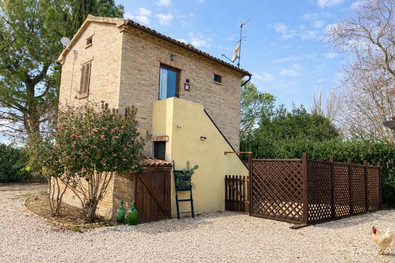 Ferienhaus mit Hund in Jesi, Italienische Adriaküste f&uuml;r max. 2 Personen