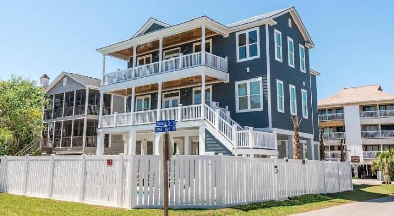 Vacation home with pool in Garden City, SC