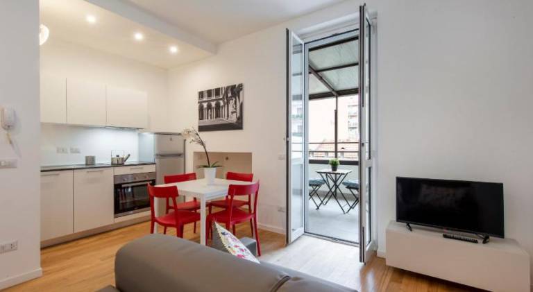 Apartment with garden in Segrate