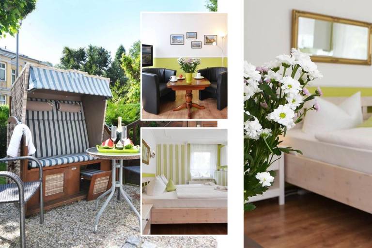 Ferienwohnung mit Hund in Seebad Heringsdorf für max. 2 Gäste