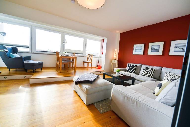 SHF3 – Ferienwohnung mit Meerblick in Cuxhaven-Sahlenburg direkt am Strand — photo 4