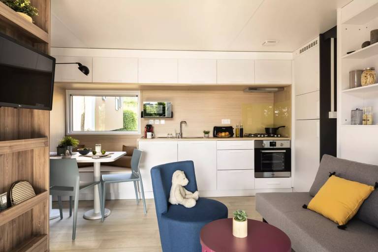 Campsite maeva Escapades La Citadelle - Mobile home PREMIUM 3 Rooms 5 People Air-conditioned TV 2sdb — photo 2