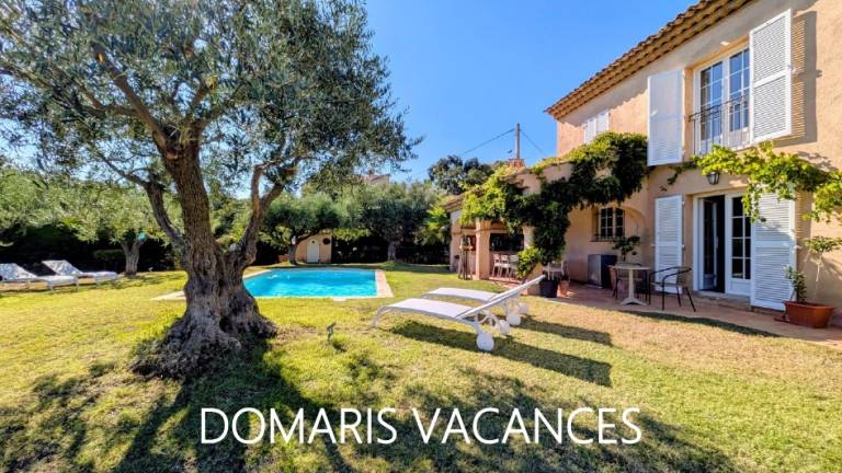 Villa with private pool, yard & barbeque in Fréjus