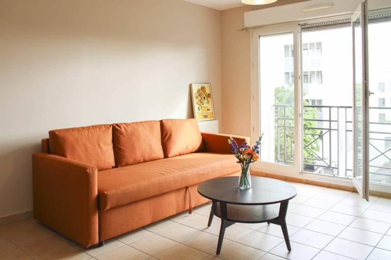 Apartment with balcony near the city center