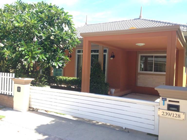Pleasant house with patio, pool & sauna | Beach nearby | Pet-friendly in Rayong
