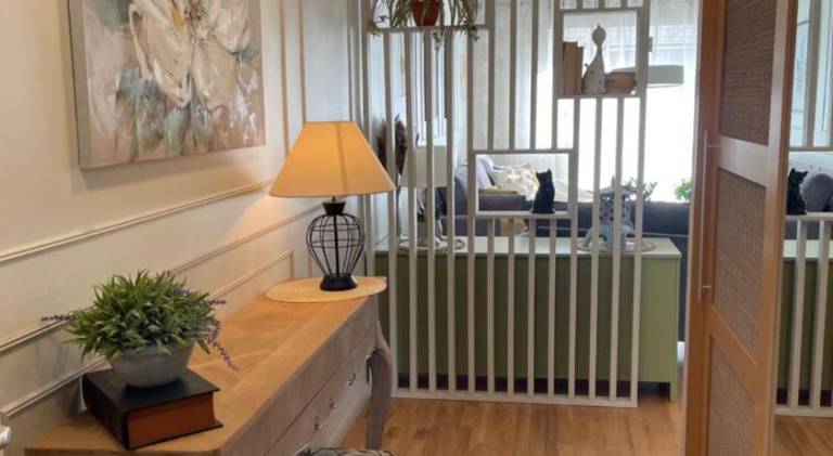 Holiday apartment with sauna & patio in Parnu