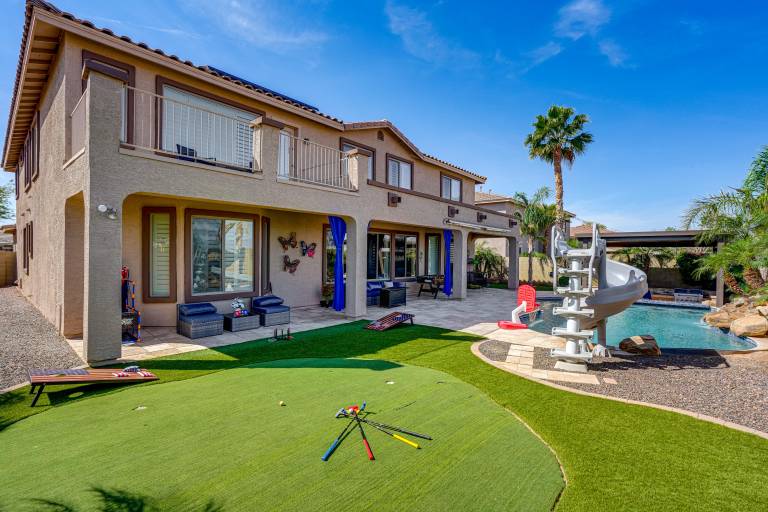 Swim-Up Bar & Games! Ultimate Goodyear Group Stay in Goodyear, AZ