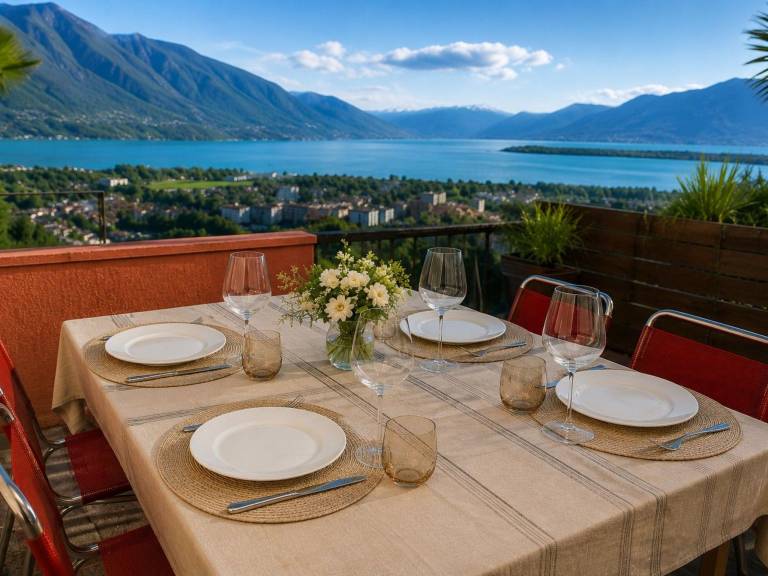 Ferienwohnung in Gordola, Tessin, Schweiz