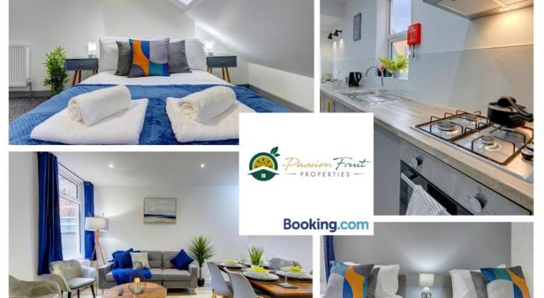 5 Bedroom - 5 Ensuite Baths, Sleeps 10, Near City Centre, with Free Wi-Fi, Garden - Family Stay - Bu in Coventry