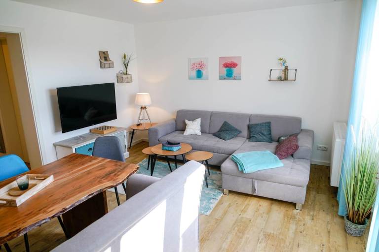 Family-oriented apartment with patio & yard | Beach nearby | Pets are welcome in Butjadingen