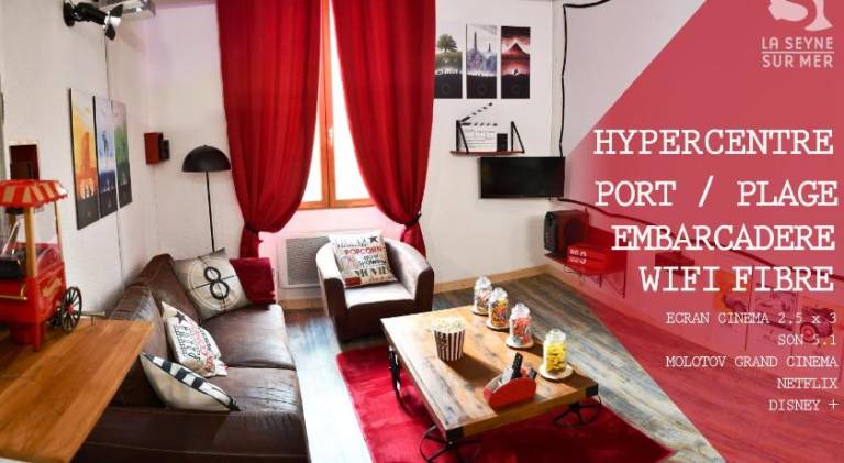 L'Aparte H24, Cosy, Port, Plage, Wifi, Netflix in La Seyne-sur-Mer