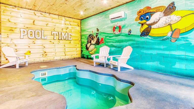 Mighty Chickadee Indoor Pool, Hot Tub, Pool Table, Firepit, A Views, Dogs OK — photo 3