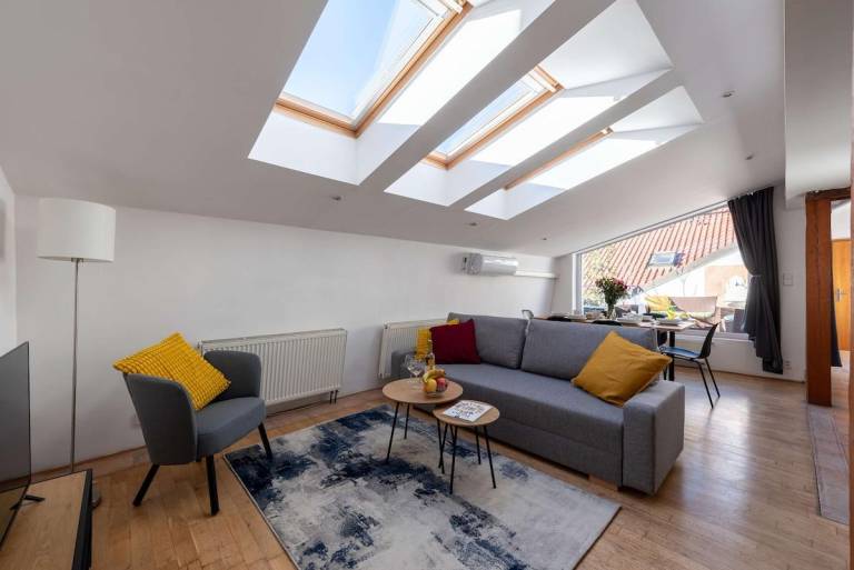 Charming holiday apartment with patio | Next to Wenceslas Square | Perfect for remote work | Dogs allowed in Prague