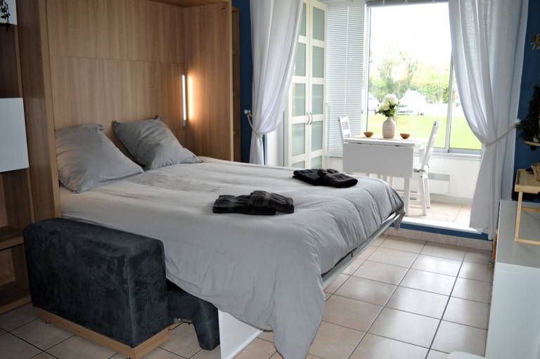 Ferienwohnung mit Hund inCourseulles-sur-Mer,   f&uuml;r max. 2 Personen