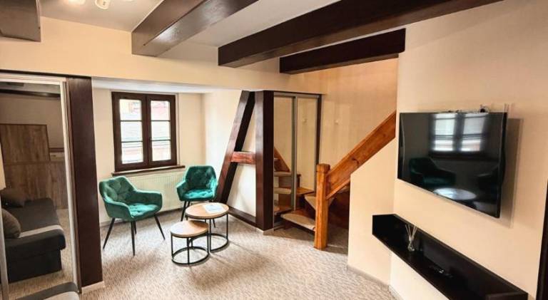 Rental apartment with patio in Torun