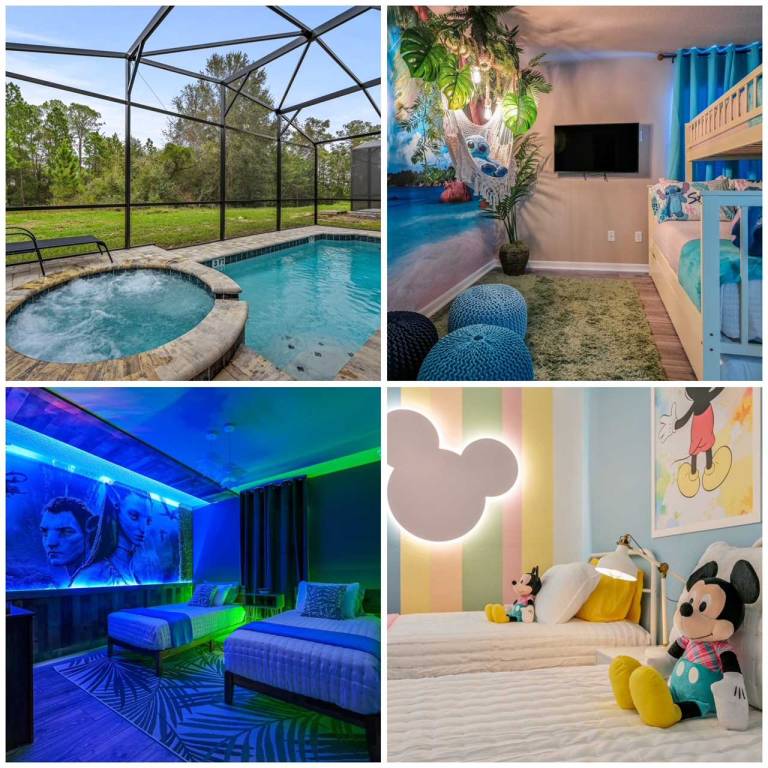 Fully equipped vacation home with pool | Pets allowed in Osceola, FL