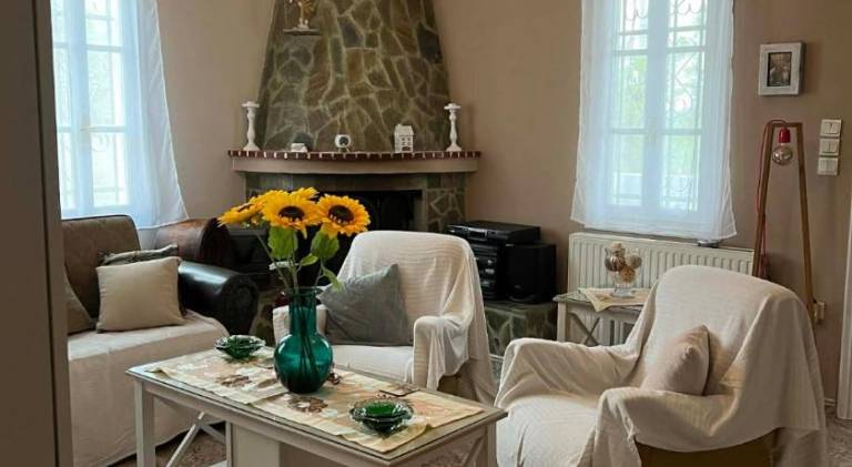 Rental apartment with terrace & yard | Pets are welcome in Aegina