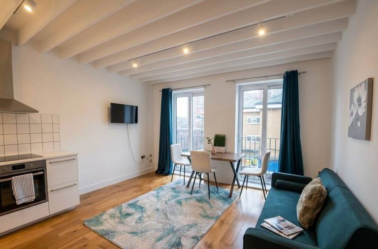 Das Apartment mit Marktblick