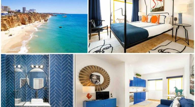 Stylish Apartment by Rocha Beach, Sleeps 5 in Portimão