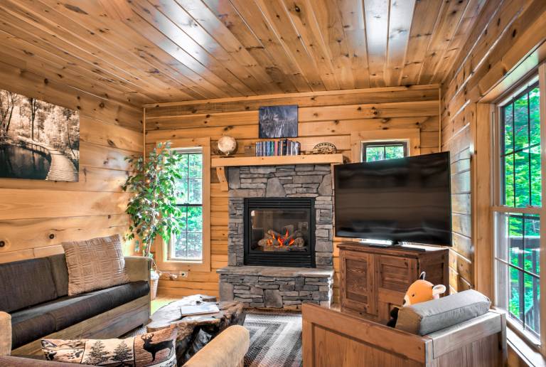 Child-friendly wonderful cabin with pool, sauna & BBQ | Mountain view | Pets allowed — photo 3
