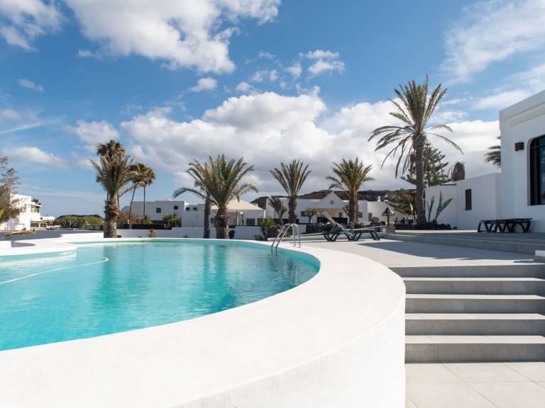 Ferienwohnung mit Hund in Charco del Palo, Lanzarote f&uuml;r max. 4 Personen