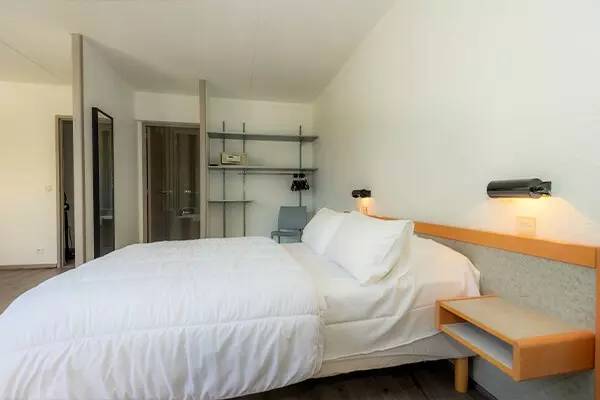 Campsite Le Domaine de Chaussy Room 2 pers Uplifted terrace TV