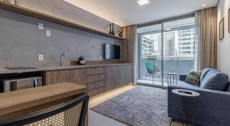 Apartment with pool | Pets allowed in Olímpia