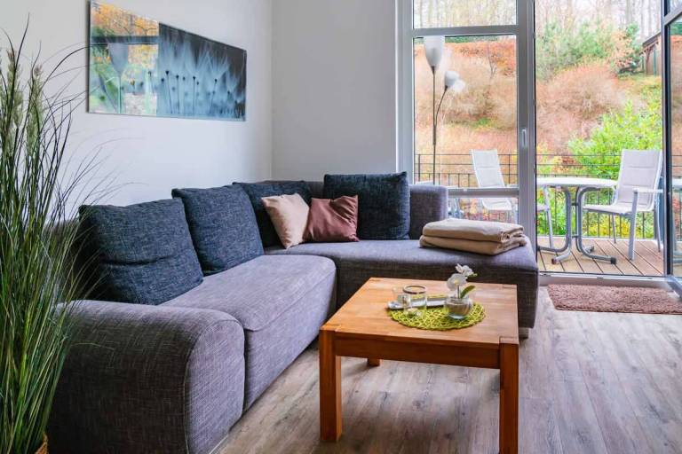 Apartment with yard in Sellin