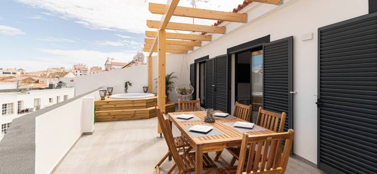 Apartment with grill | City view in Albufeira