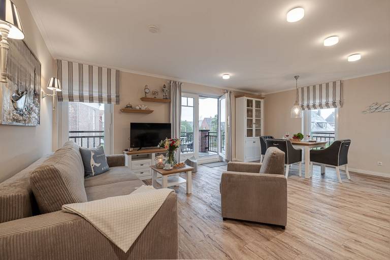 Smukke Lys – Stilvolle, barrierefreie Ferienwohnung mit Aufzug in bester Lage in Sylt