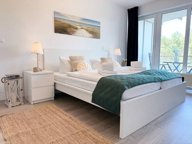 B3.2 - Familienfreundliche Ferienwohnung mit Balkon und Meerblick in Cuxhaven Sahlenburg — photo 2