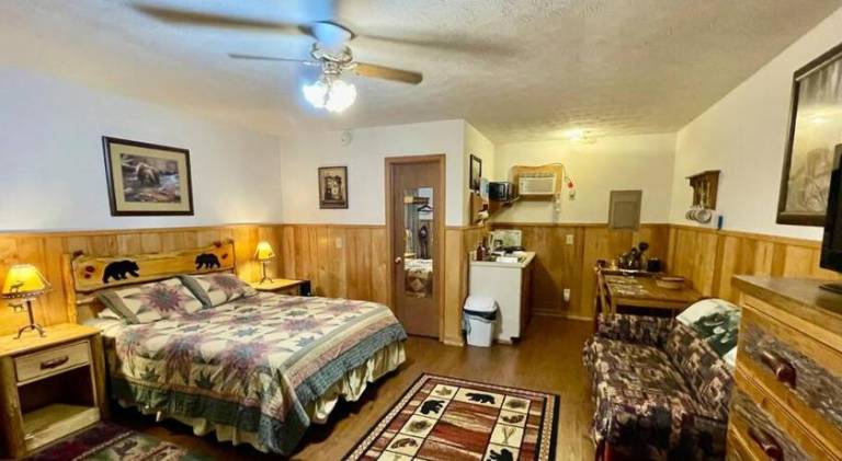 Charming apartment | Pets are welcome in Helen, GA