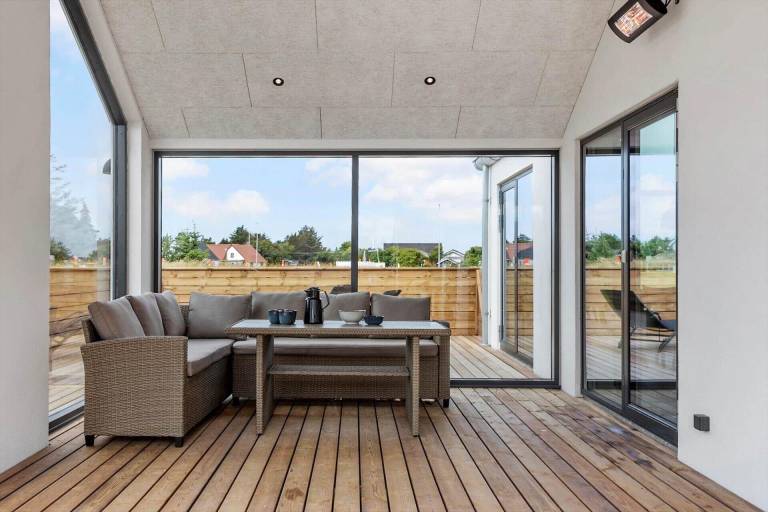 Ferienhaus mit Hund in Vorupør, Limfjord für max. 8 Personen