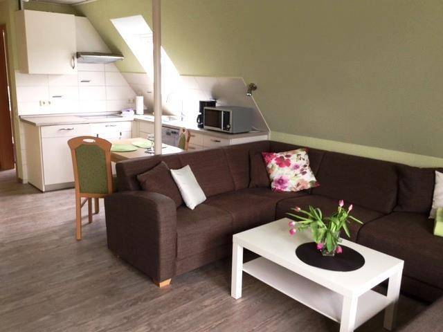 Appartement Fewo Bad WC Wohn Schlafraum