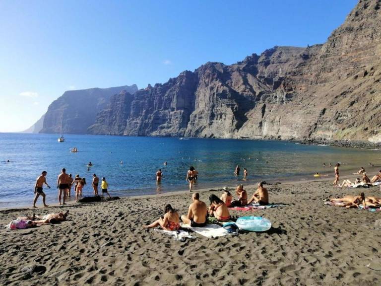 Ferienwohnung in Acantilados de los Gigantes, Tamaimo f&uuml;r max. 4 Personen am Atlantik