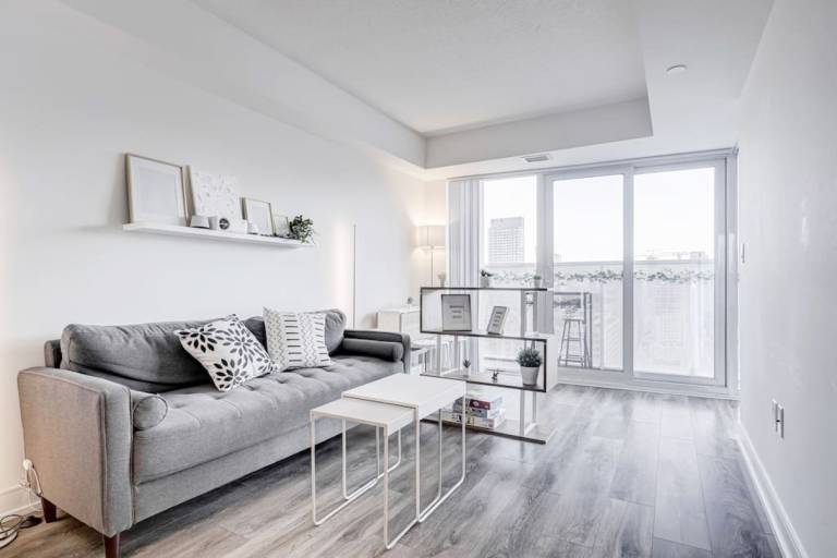 Epic CN Tower View & Theater Feel in Stylish 1BR