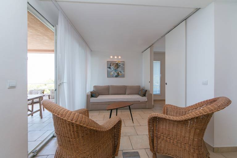 Two bedroom apartment with terrace and sea view Brela, Makarska (A-16596-a) — photo 2