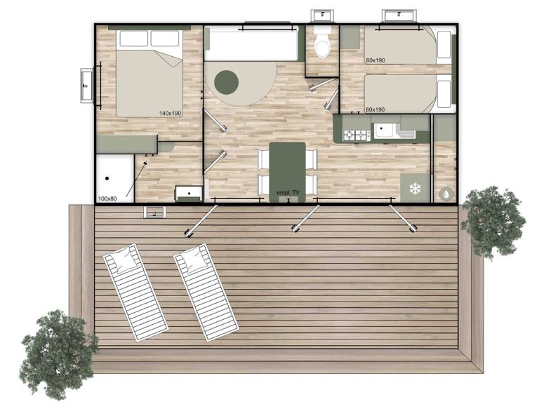 Mobil-home Banyuls-dels-Aspres