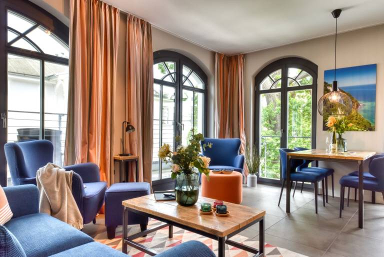 Entspannung pur: Ferienwohnung Treibholz in der Villa Martha, Binz auf Rügen in Binz